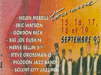 Festival Jazz en Touraine programme 